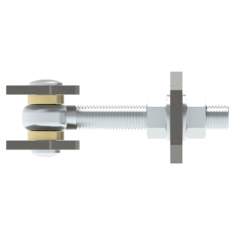 Torband M16, galvanisch verzinkt