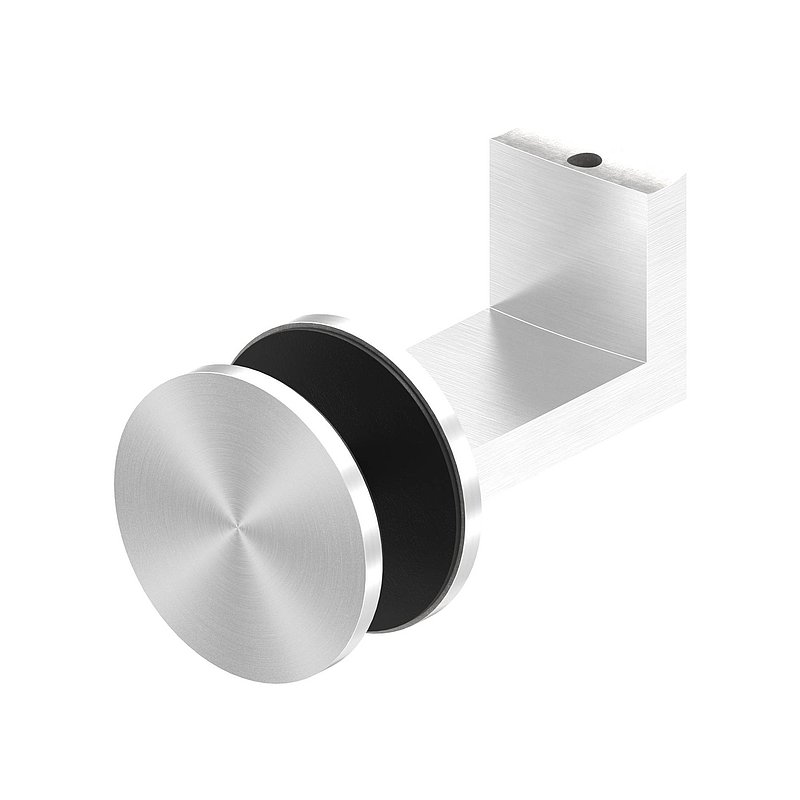 Sensa Design 1, pour tube 42,4mm, pour montage sur verre, V2A
