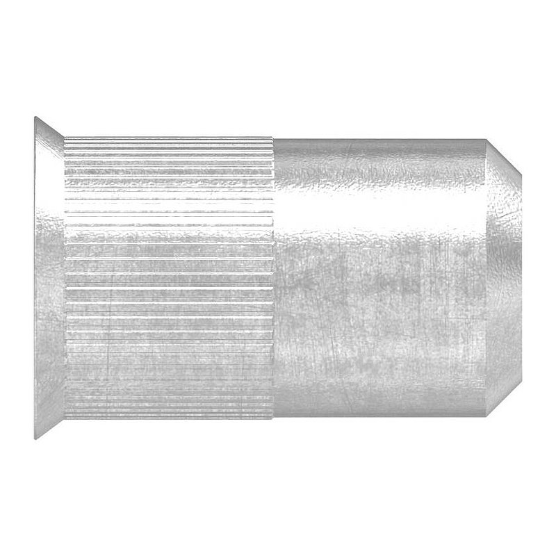 Blind-Einnietmutter, V2A, M5/Loch 7mm, VPE mit 250 Stück, V2A