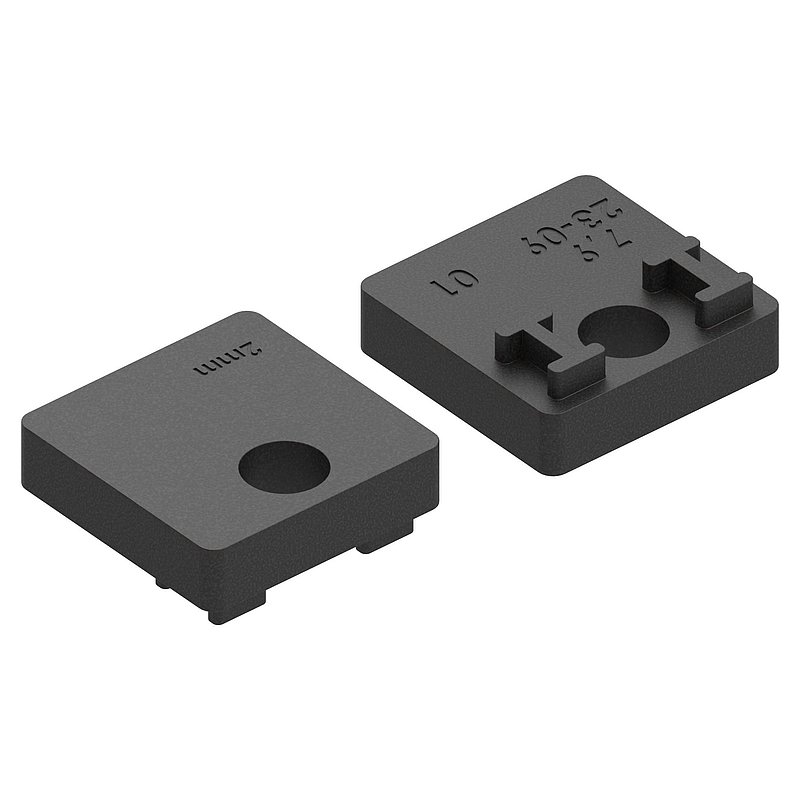 1 pair rubber for mod. 36, for sheet 2,0mm