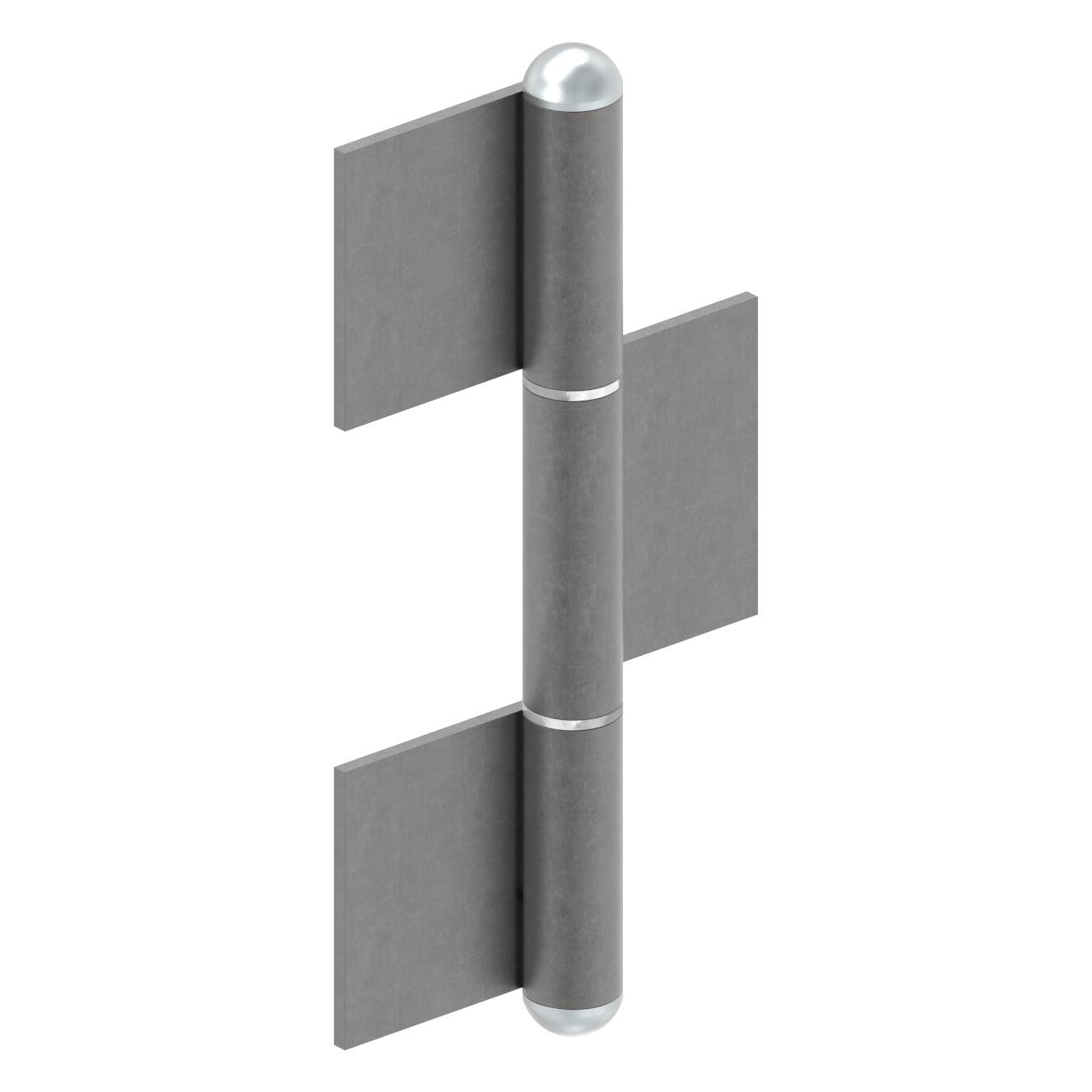 Construction hinge, 3-part, L: 220mm, type K08