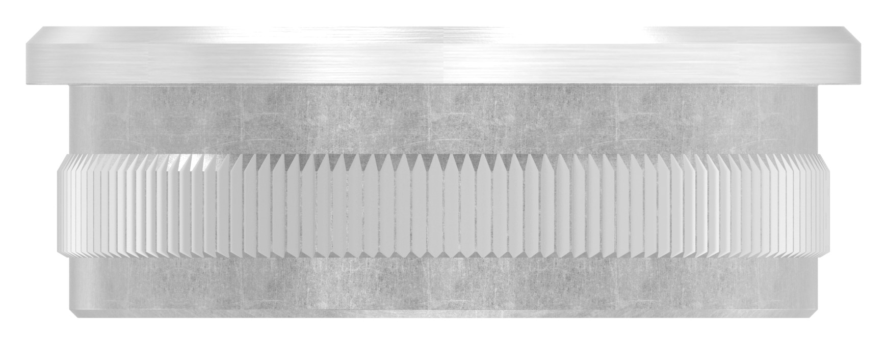 Rohrabschlussstopfen, für Rohr 48,3x2,0mm, V4A