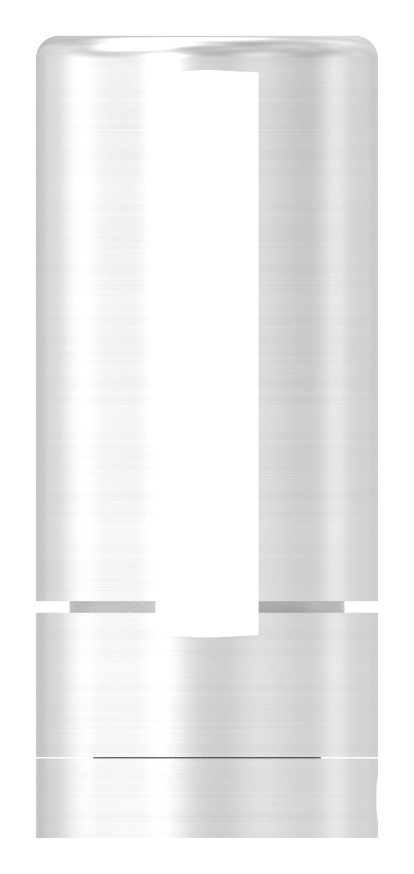 Brenk Grundhalter für Flachstäbe 50x8mm, ALU
