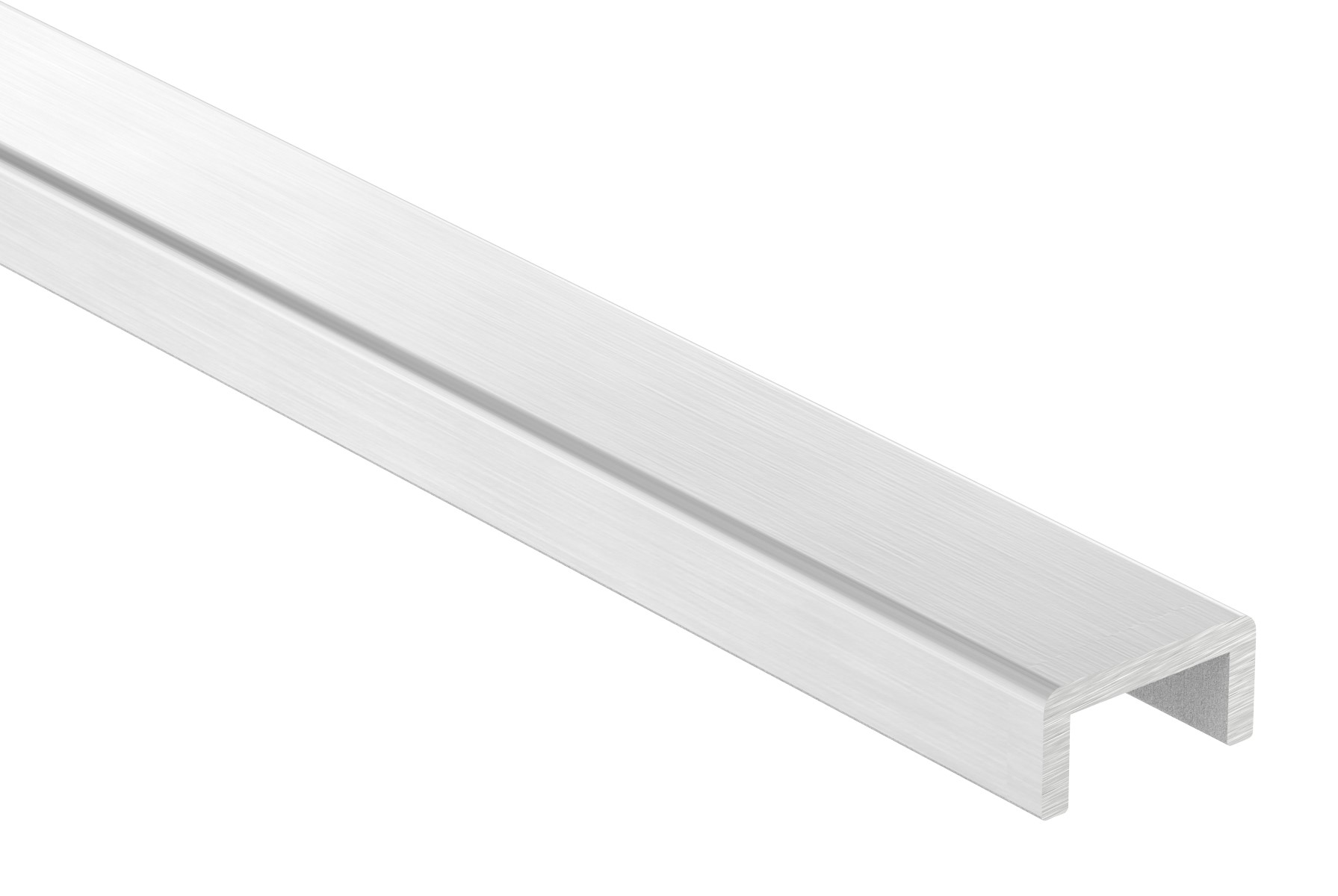 Aluminium-U-Profil, 24x12x3mm, L: 3000mm
