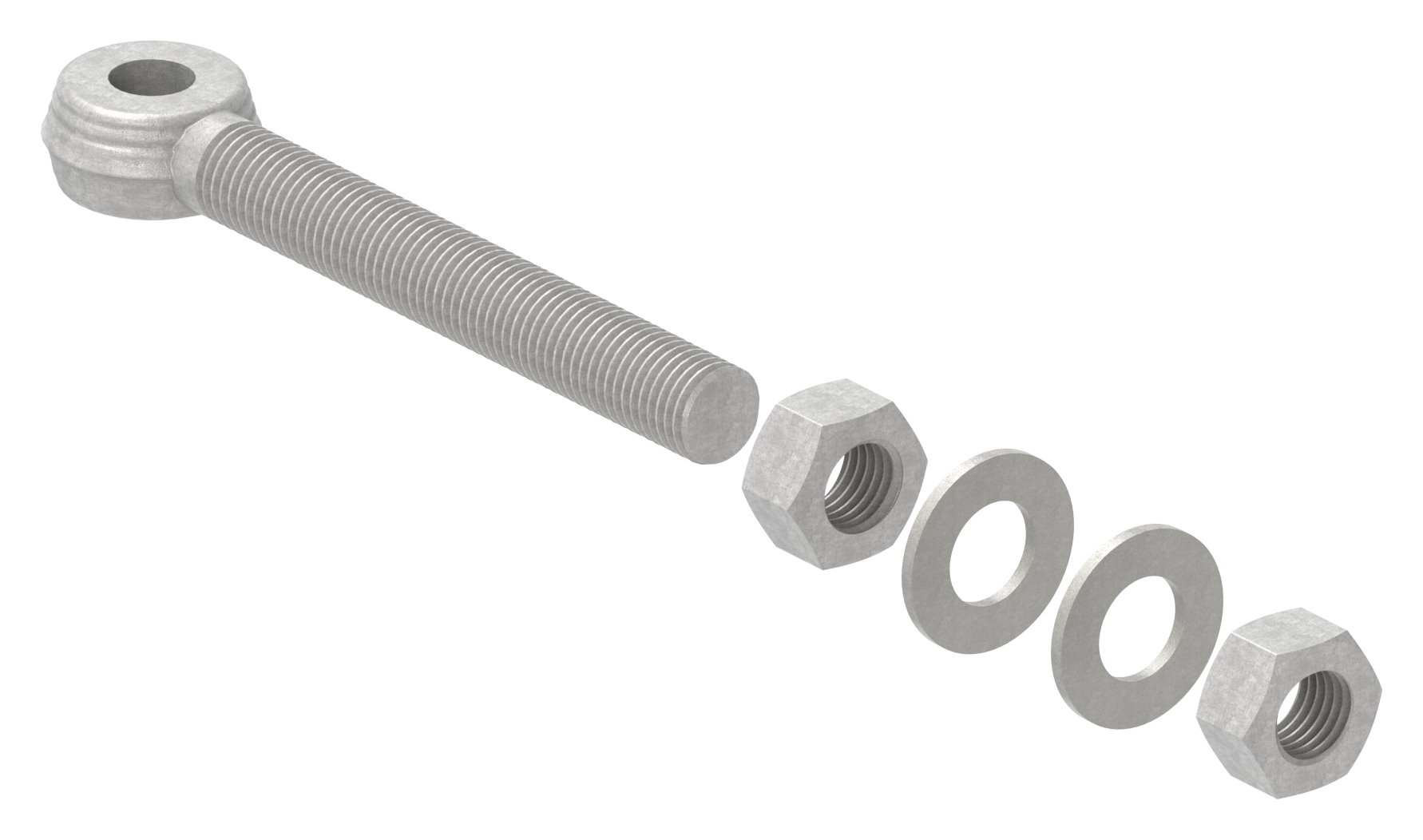 Augenschraube von Torband 121-M20, feuerverzinkt