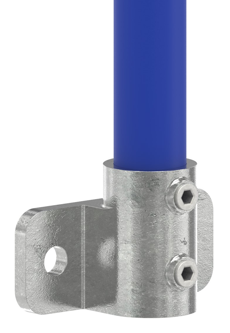 Wandhalter mit 2 Bohrungen, für Rohr Ø 42,4mm