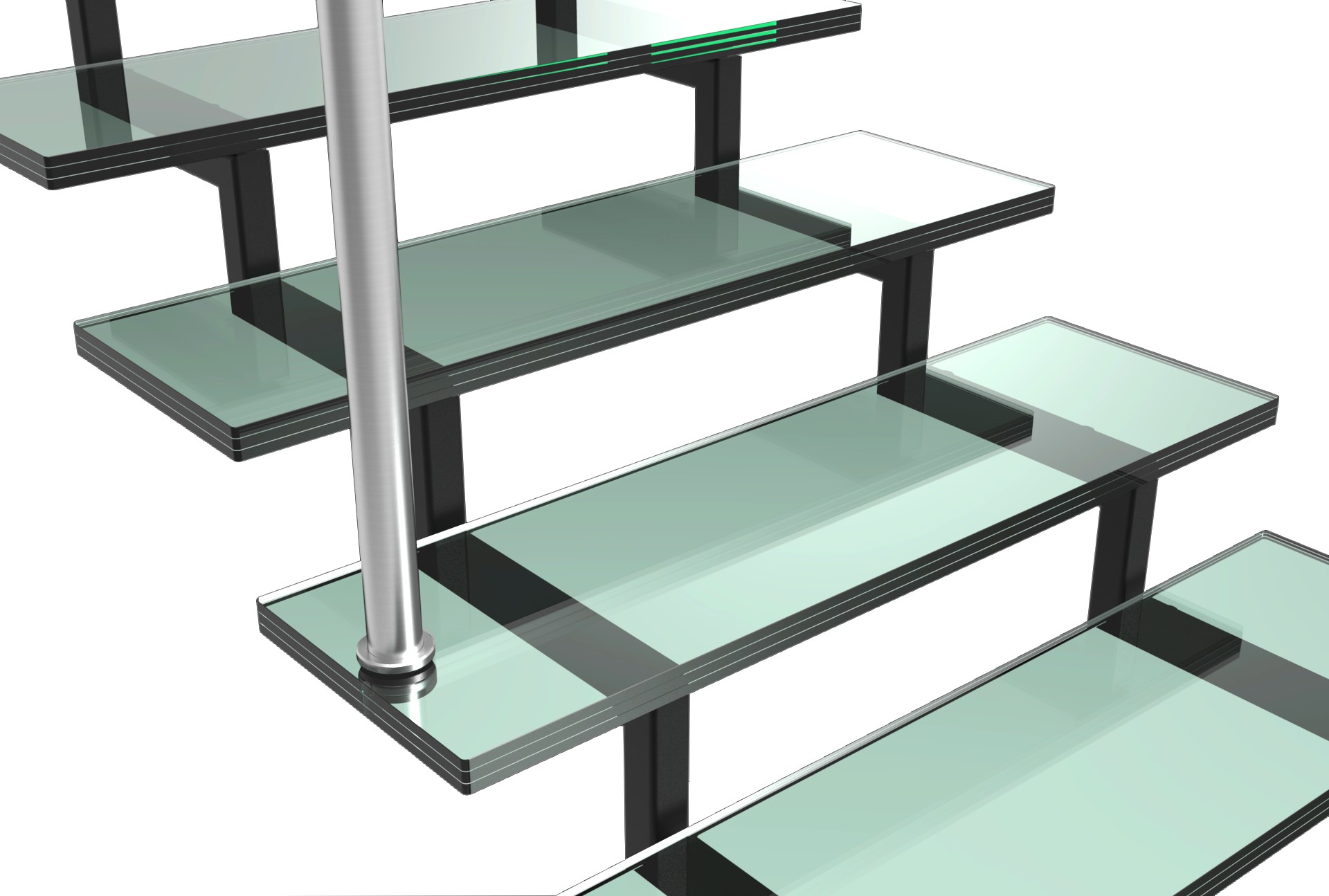 Einschweißgewinde mit M12 Gewinde für Rohr 42,4 x 2,0mm, V2A