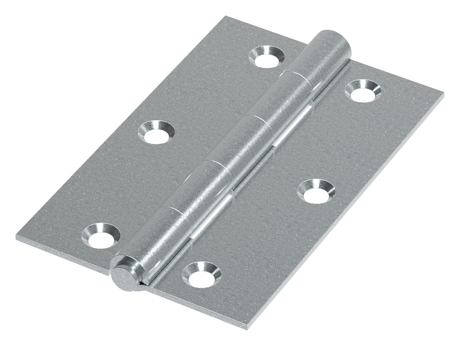 Scharnier 86x55mm mit herausnehmbaren Zapfen