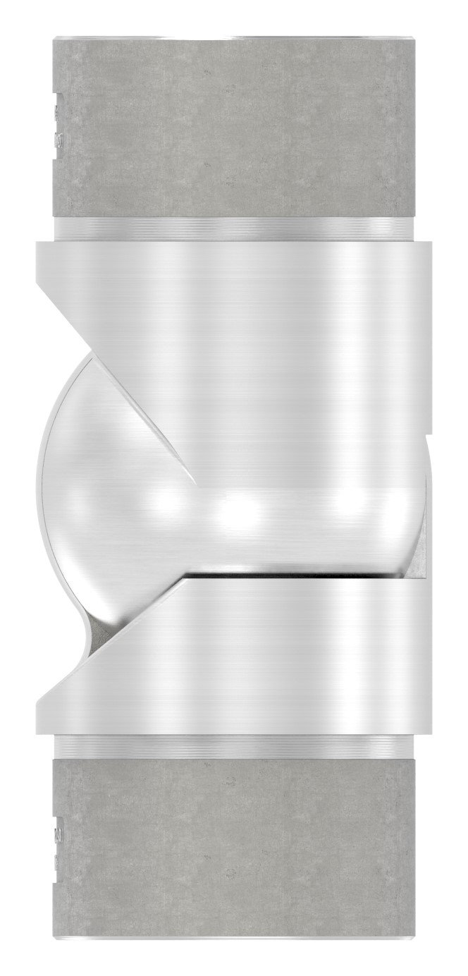 Gelenkstück hohl für Kabel, für Rohr 48,3x2,0mm, V2A Gelenkstück hohl für Kabel, für Rohr 48,3x2,0mm, V2A