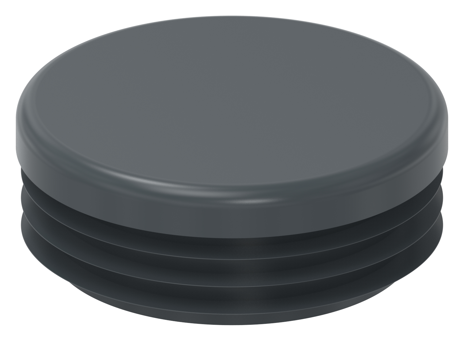 Kunststoffkappe für Rundrohr 42,4mm