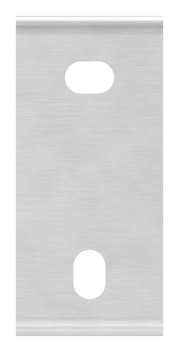 Wandbefestigung für Geländerpfosten 42,4mm, V2A