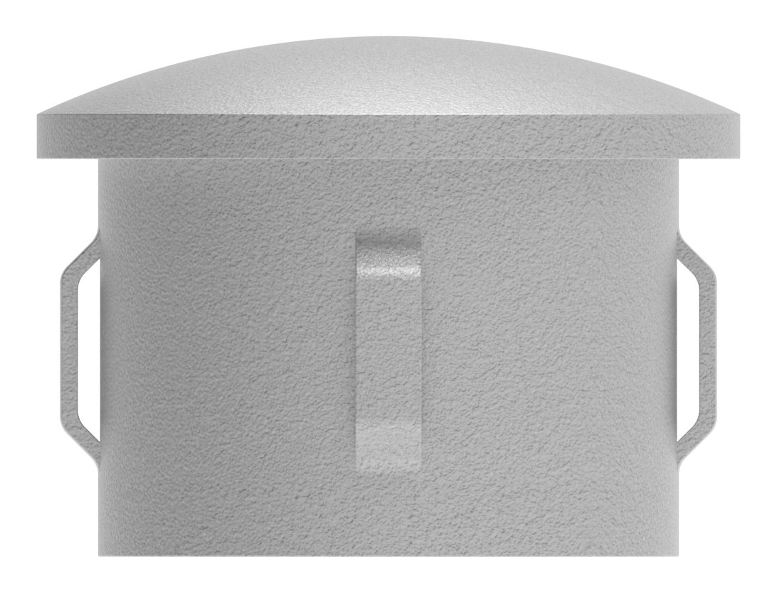 Stahleinschlagkappe, für Rohr 42,4mm, verzinkt
