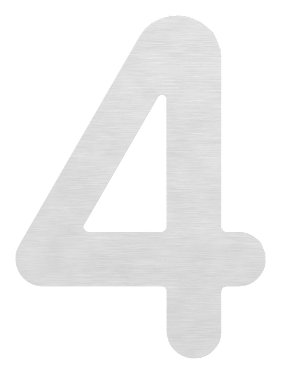 Hausnummer 4 - "klein", V2A