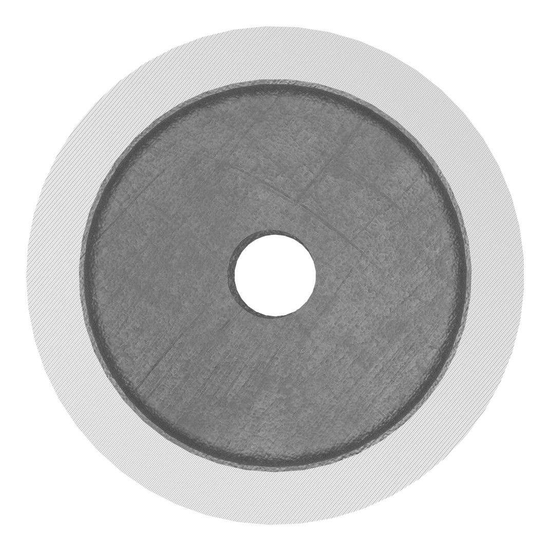 Unterteil für 52mm Glaspunkthalter, t: 50mm, mit M10, V2A Unterteil für 52mm Glaspunkthalter, t: 50mm, mit M10, V2A