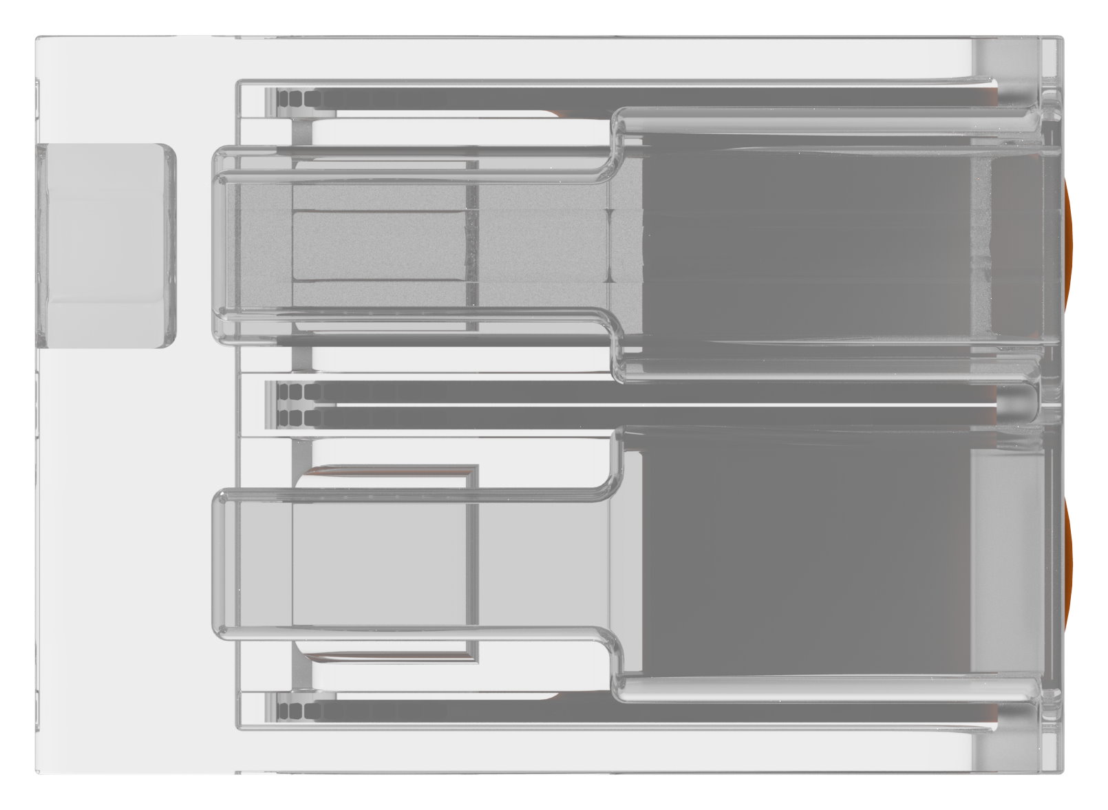 Wago Compact-Verbindungsklemme 2-Leiter bis 4qmm