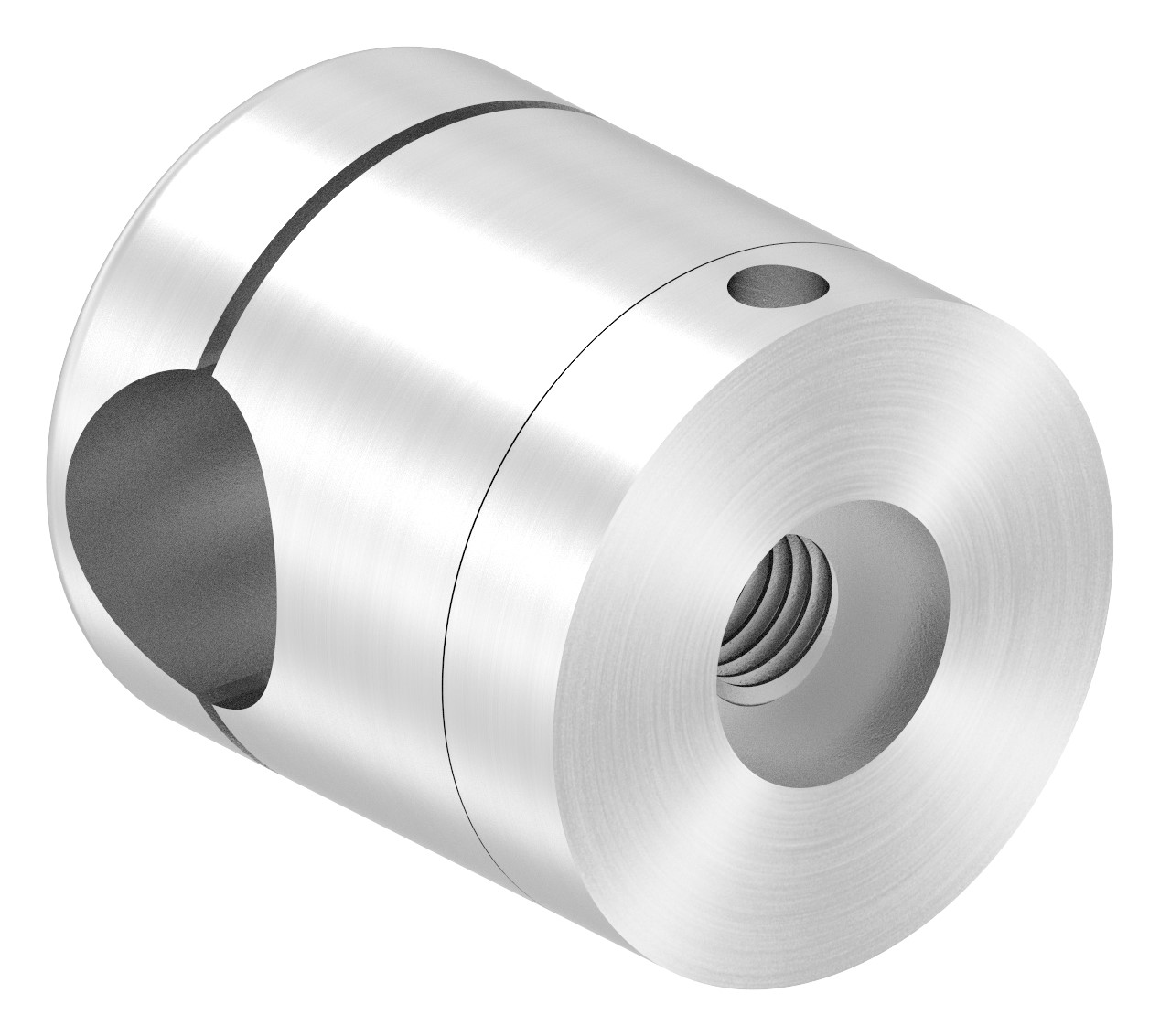 Brenk Grundhalter für Stäbe Ø 14mm, ALU