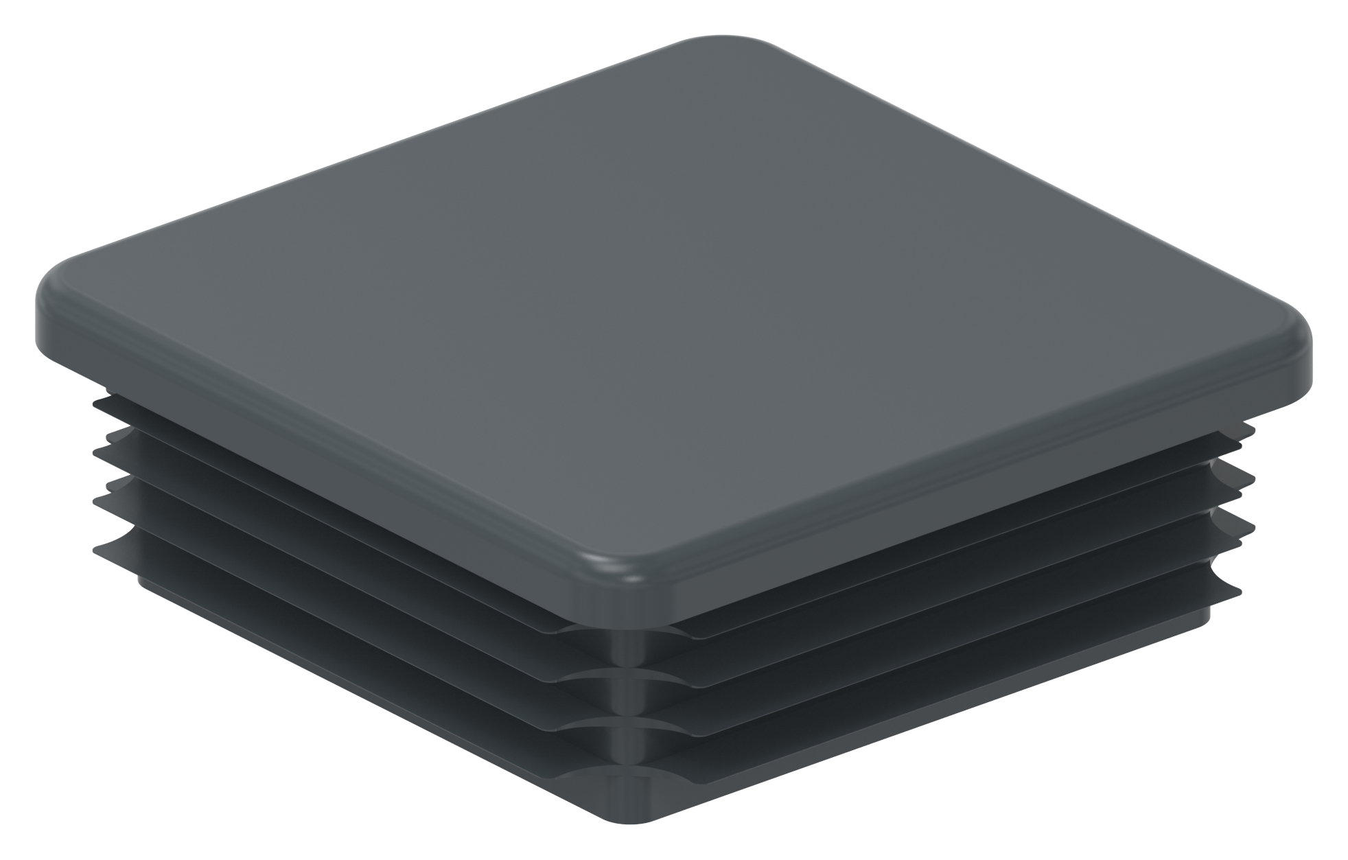 Kunststoffkappe für Quadratrohr 80x80mm