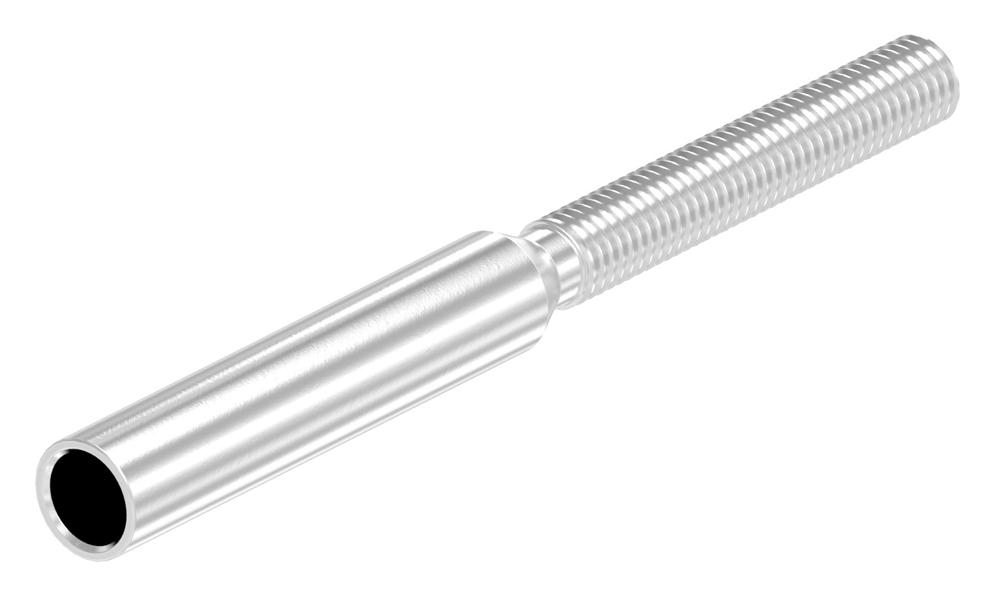 Gewindeterminal für Seil 8mm, V2A Gewindeterminal für Seil 8mm, V2A