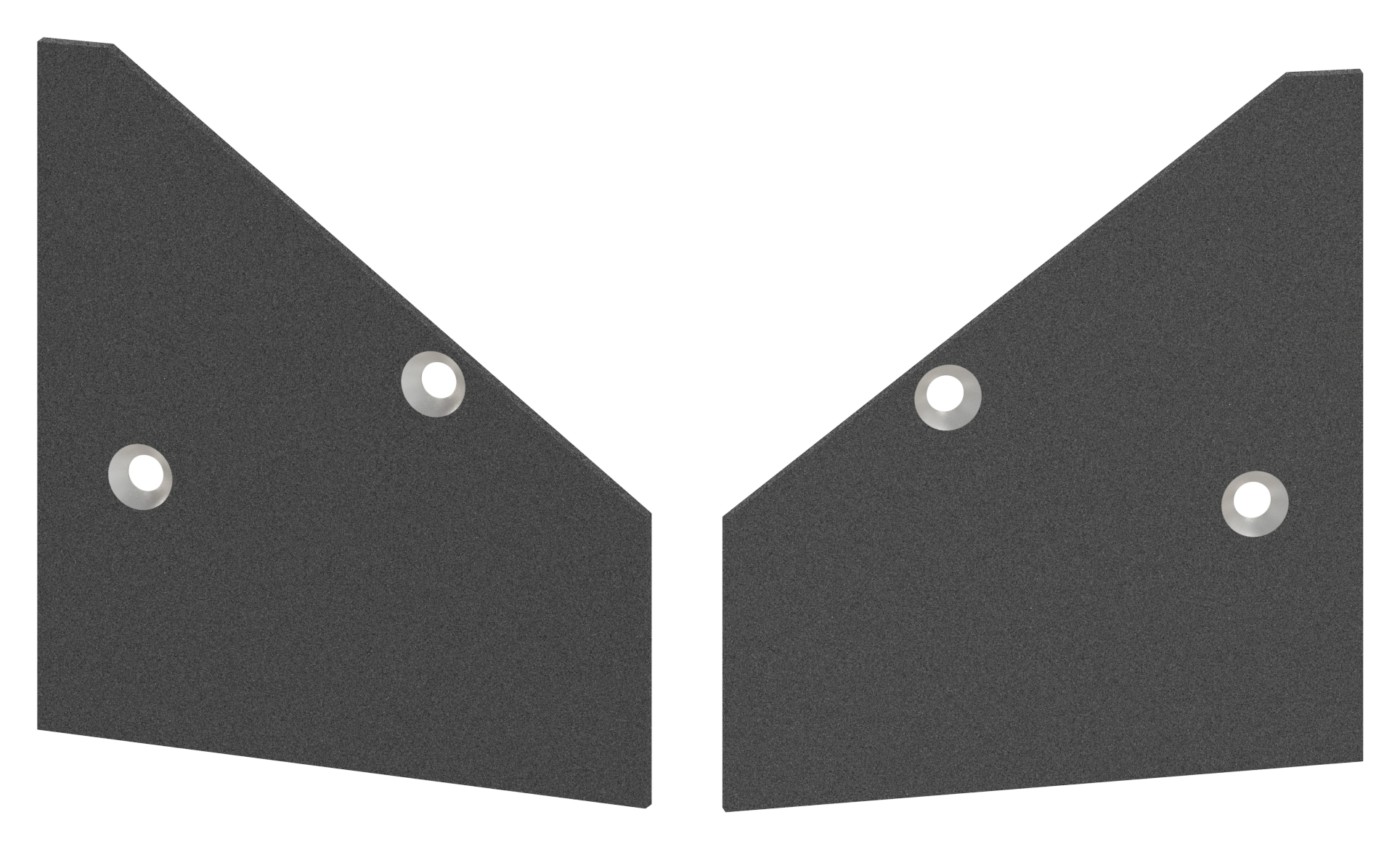 Montage-Set Glas 21,52mm eleganza canopy, für L: 3,000m