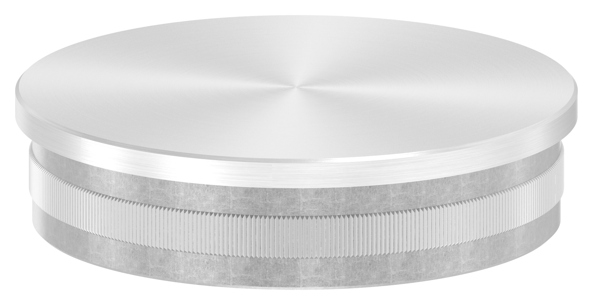 Rohrabschlussstopfen, für Rohr 76,1x2,0mm, V2A