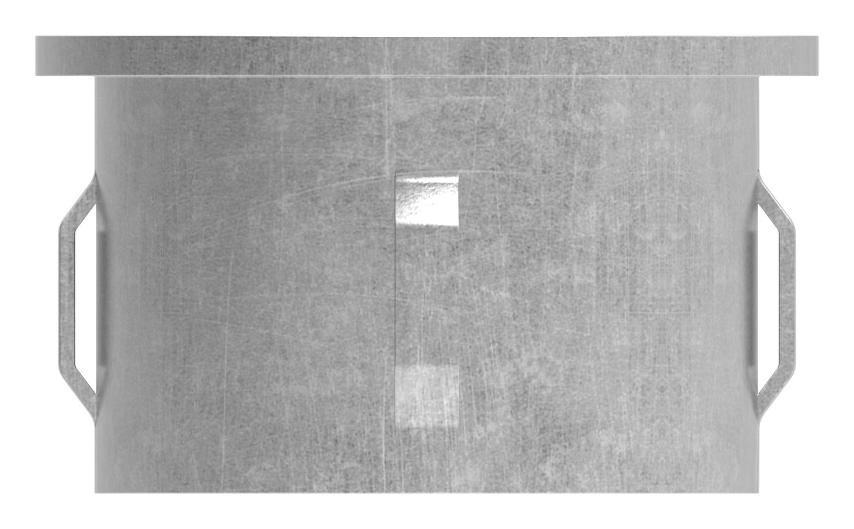 Stahleinschlagkappe, für Rohr 48,3mm