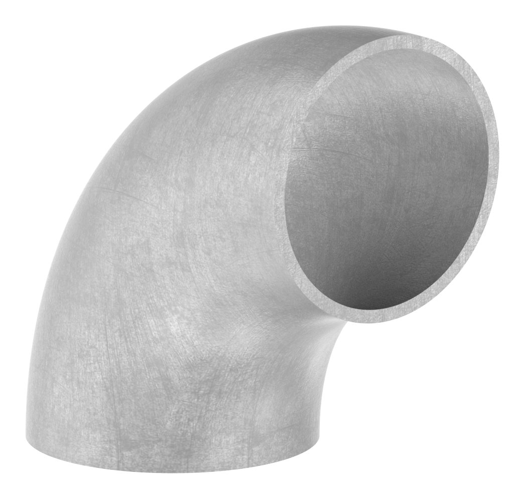 Schweißbogen 90°, 42,4x2,0mm, ungeschliffen, V2A