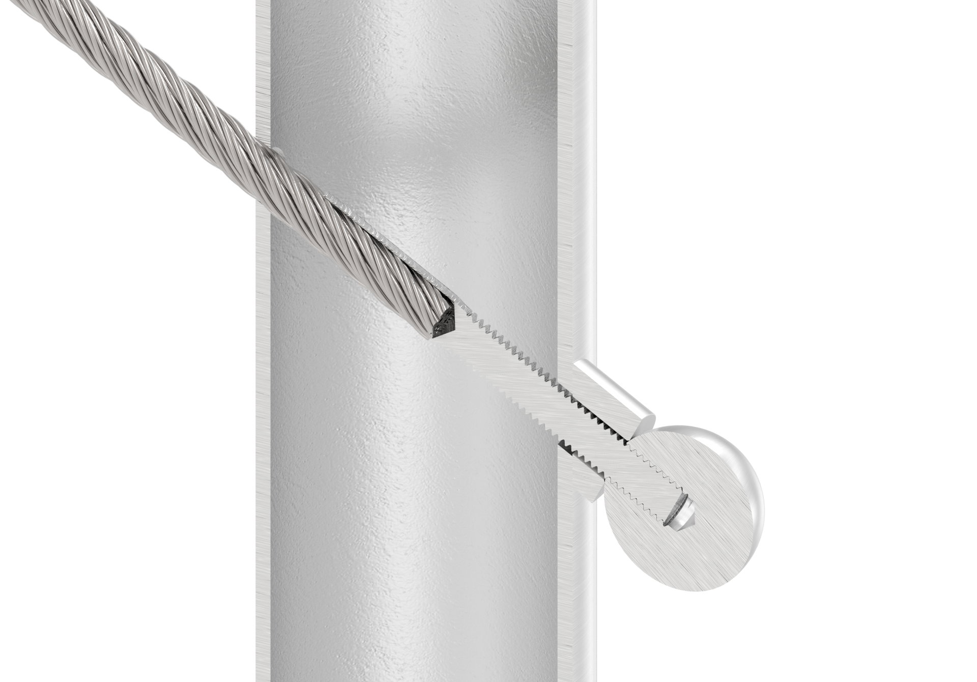 Formanschluss, für Gewinde M4, V2A