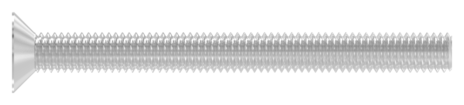 Senkkopfschraube M6 x 65, A2, ISO 10642 Senkkopfschraube M6 x 65, A2, ISO 10642