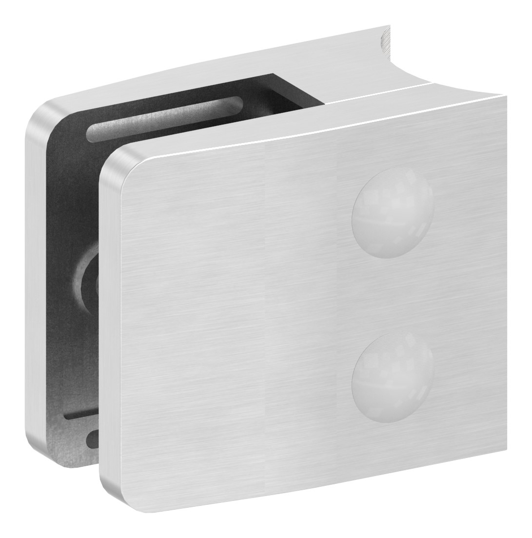 Glasklemme Mod. 34, Anschluss: 42,4mm, V2A Glasklemme Mod. 34, Anschluss: 42,4mm, V2A
