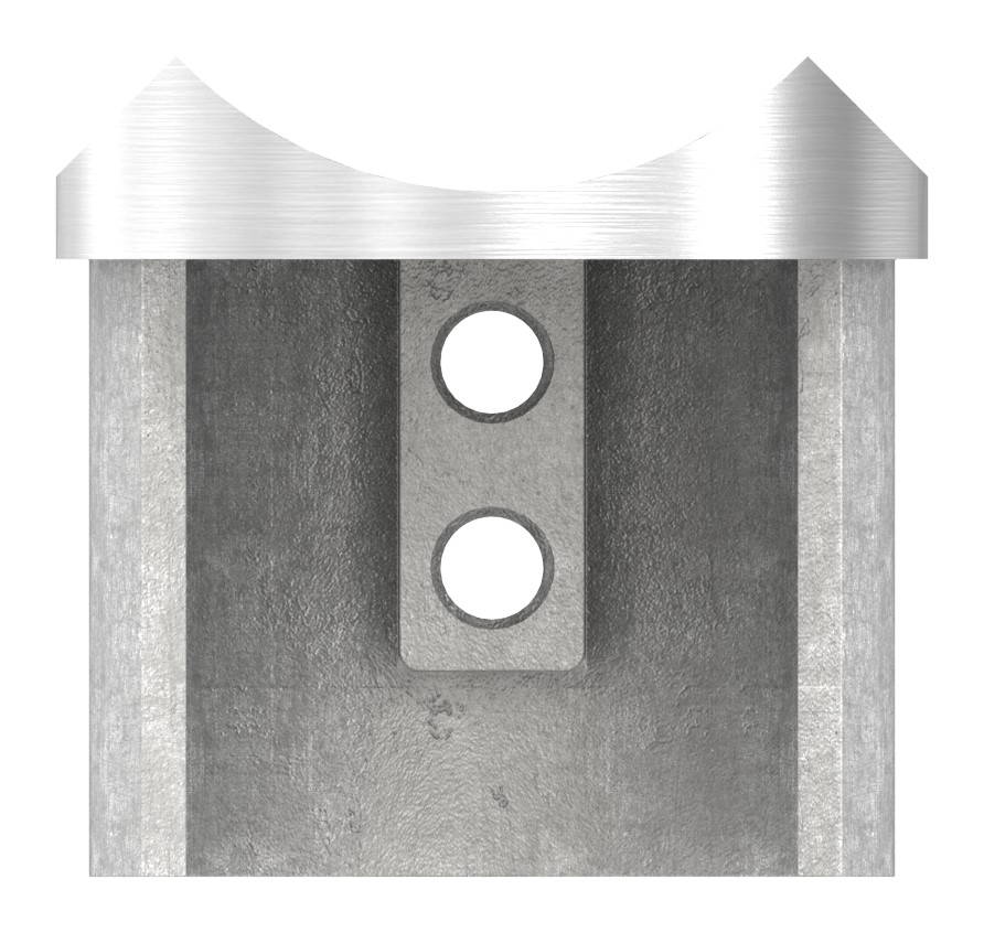 Adapter für Nutrohr-Anschluss 42,4mm, V2A Adapter für Nutrohr-Anschluss 42,4mm, V2A