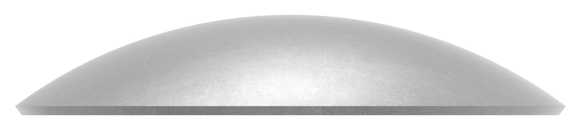 Halbrundschale 120x2,5mm, H: 22mm