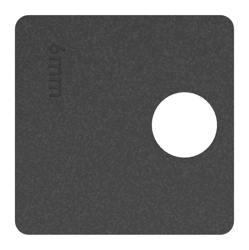 1 Paar Gummi für Mod. 36, für ESG-Glas 6mm