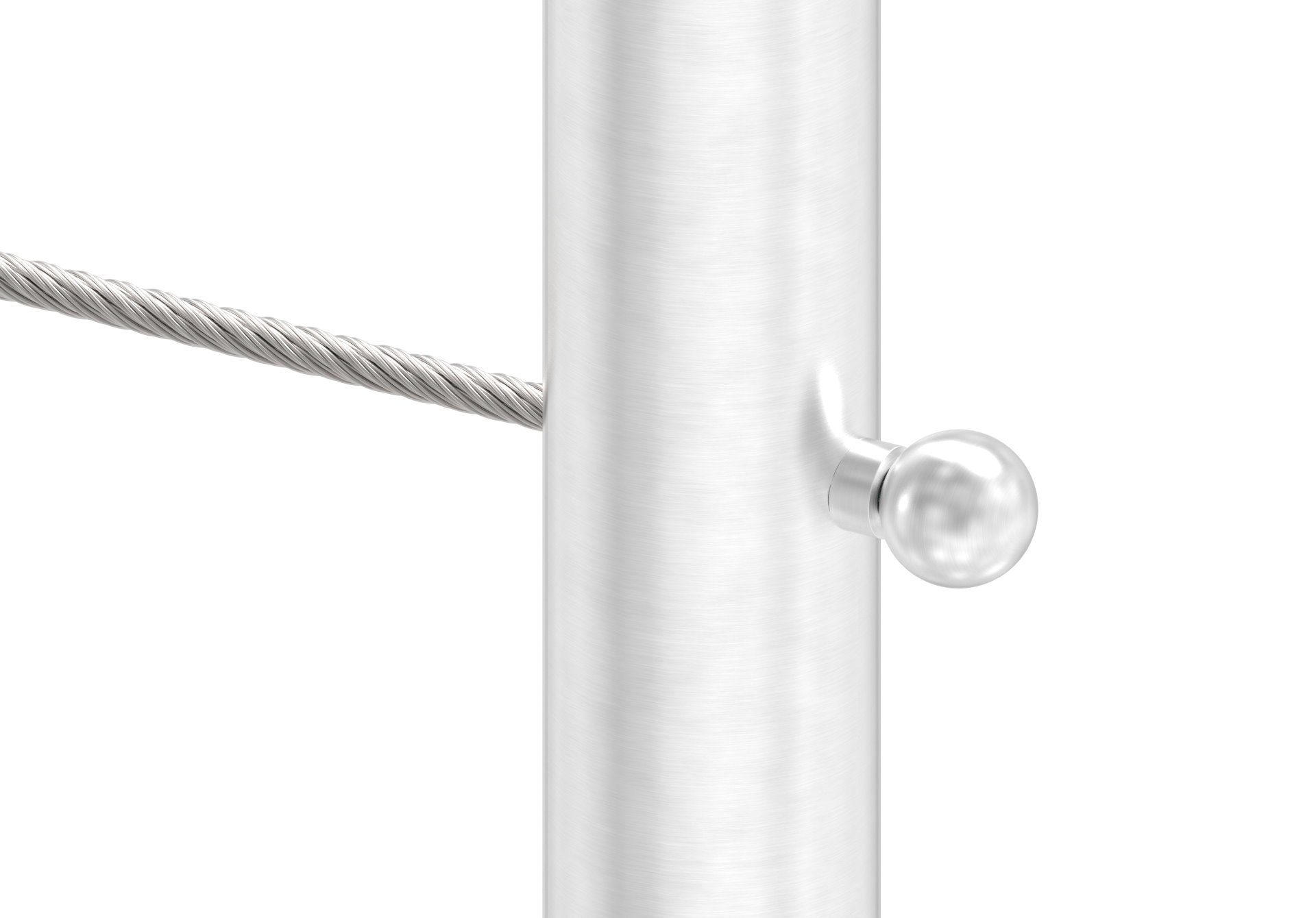 Formanschluss, mit Bohrung 6,5mm, V2A