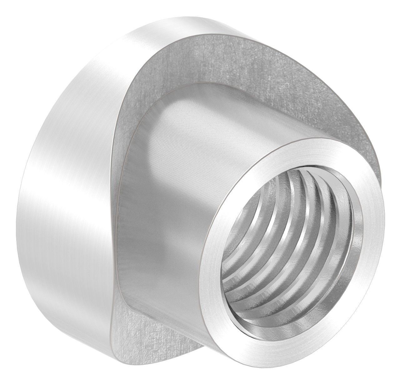 Gewindehülse, passend zu Torband 120-M16-VA, für Rohr 33,7mm, V2A Gewindehülse, passend zu Torband 120-M16-VA, für Rohr 33,7mm, V2A
