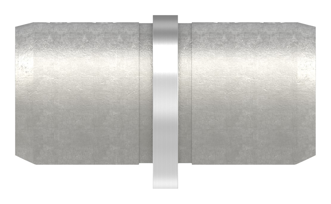 Rohrverbinder für Nutrohr 42,4mm, V2A