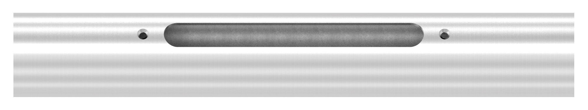 Edelstahlrohr 42,4 x 2,0mm für LED Module