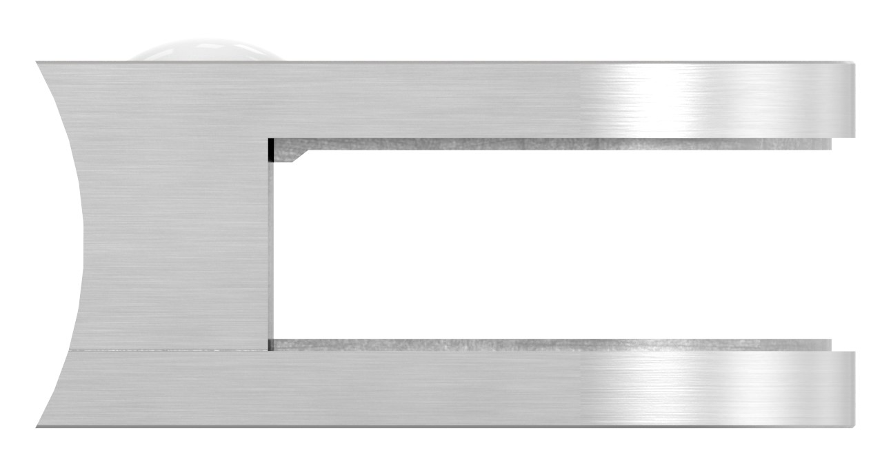 Glasklemme Mod. 33, Anschluss: 60,3mm, in V2A Glasklemme Mod. 33, Anschluss: 60,3mm, in V2A