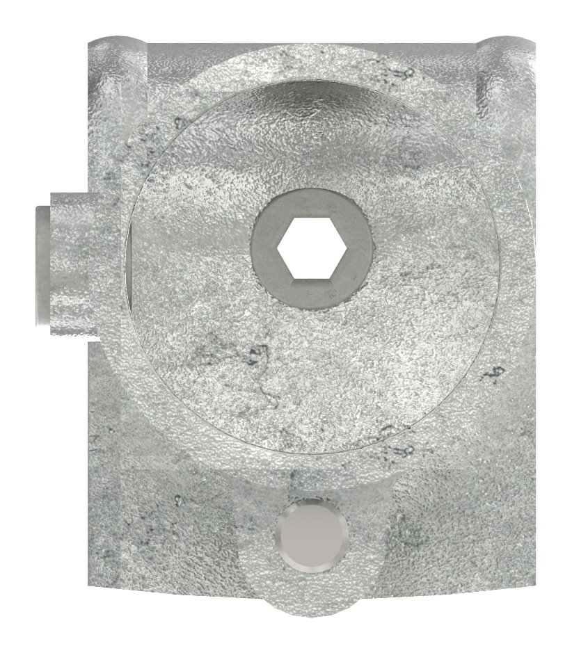 T-Stück mit Schraube, für Rohr Ø 48,3mm T-Stück mit Schraube, für Rohr Ø 48,3mm