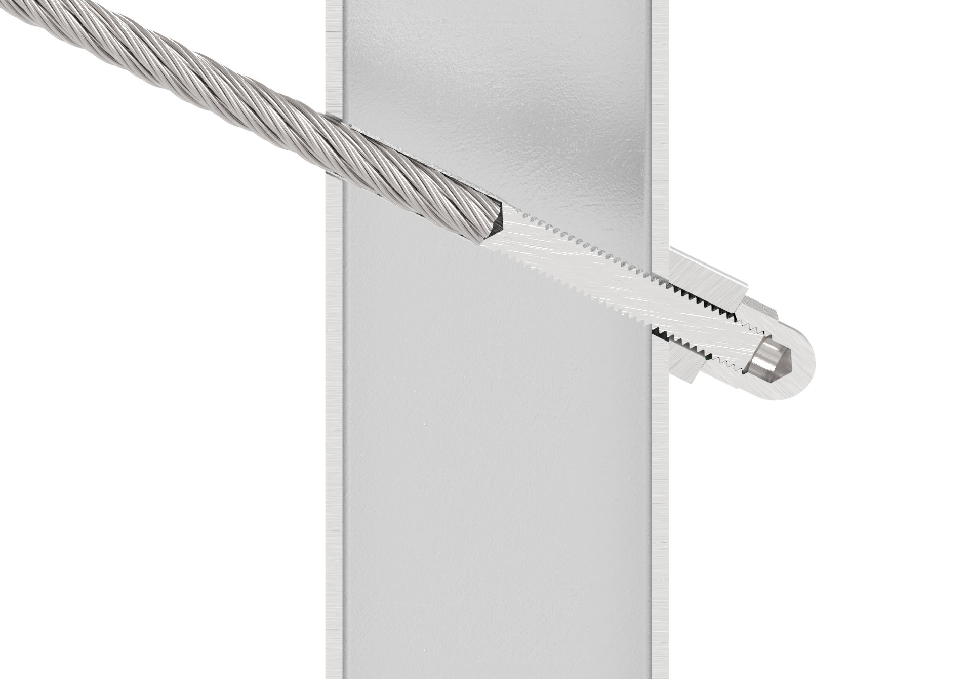 Formanschluss, für Gewinde M6, V2A Formanschluss, für Gewinde M6, V2A