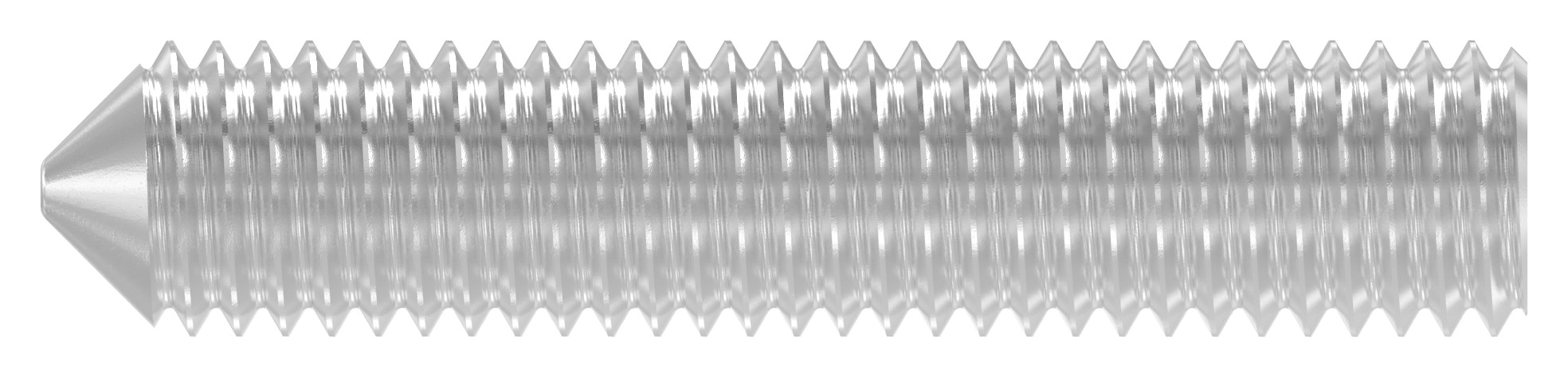 Gewindestift M8x40, V2A, DIN 914 / ISO 4027 Gewindestift M8x40, V2A, DIN 914 / ISO 4027