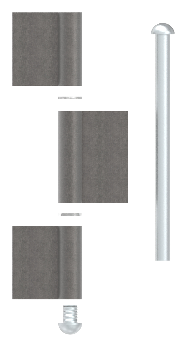 Konstruktionsband 3-teilig, Länge 260mm, Typ K08