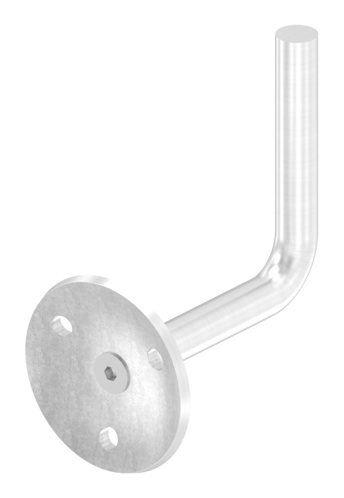 Handlaufhalter zum Anschweißen (Ronde und Bügel verschraubt), V2A