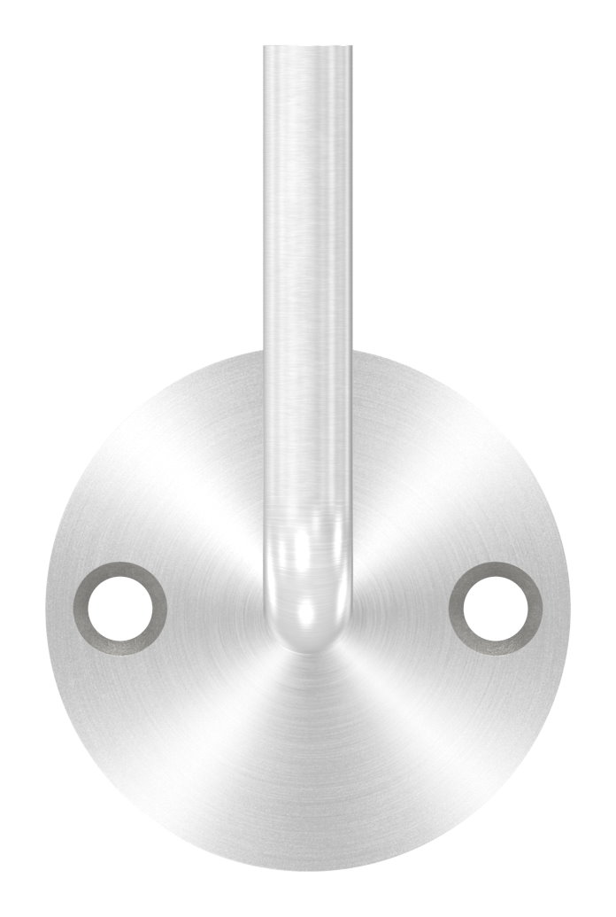 Handlaufhalter zum Anschweißen (Ronde und Bügel verschweißt), V2A