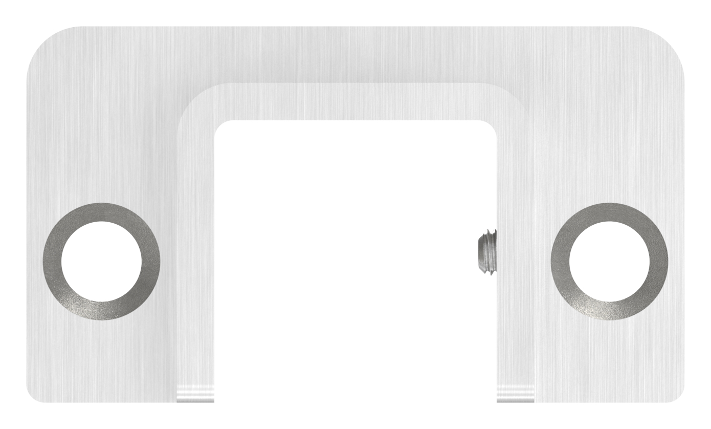 Wandhalterung für Edelstahl-U-Profil 80530-XXX, V4A