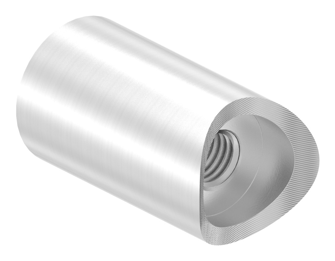 Wandhalter für Rohr 33,7mm, L: 40mm, V2A Wandhalter für Rohr 33,7mm, L: 40mm, V2A