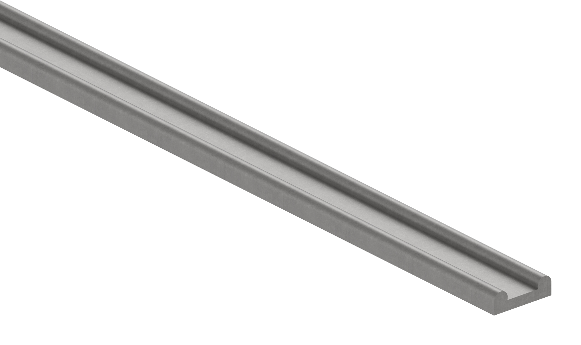 Hespeneisen S235JR, 25x8x4mm, L: 6000mm