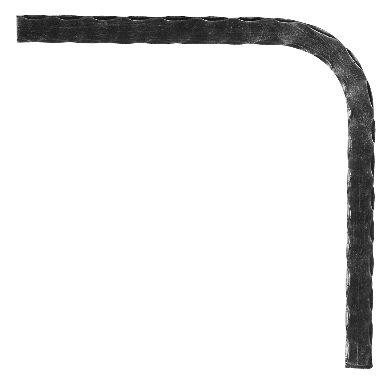 Untergurtkrümmer S235JR, 20x8mm, 90 Grad