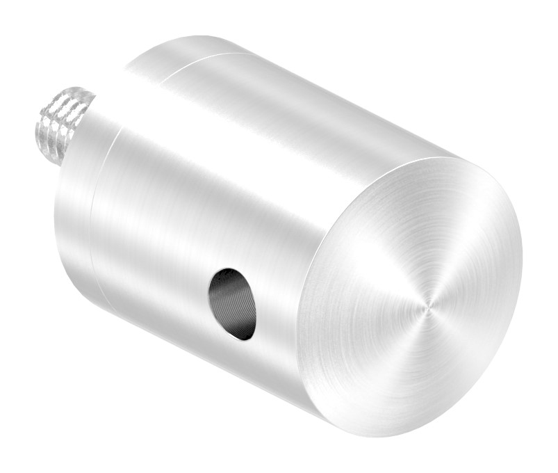 Seilhalter, für 4mm Seil, Anschluss: gerade, V2A Seilhalter, für 4mm Seil, Anschluss: gerade, V2A