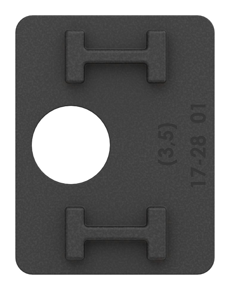 Gummi für Mod. 14, ESG-Glas 10mm Gummi für Mod. 14, ESG-Glas 10mm