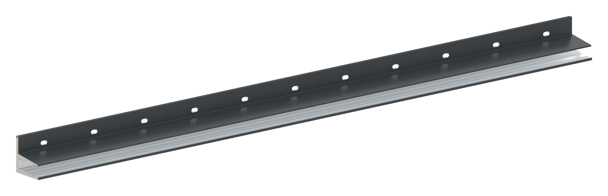 Vordachprofil eleganza canopy, L: 2205mm, RAL7016 Vordachprofil eleganza canopy, L: 2205mm, RAL7016